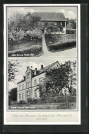 AK Hohenstein-Ernstthal, Schul- Und Heimatfest Reichenbach, Alte Schule 1838-1891, Neue Schule 1891-1938 - Reichenbach I. Vogtl.