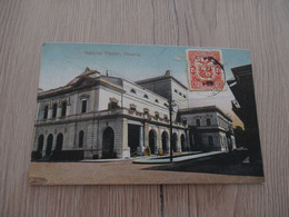 CPA  Panama National Theater 1 Old Stamps   Paypal Ok Out Of EU - Panama