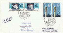 South Africa 1971 Antarctic Treaty  1v (pair) FDC (52793) - Traité Sur L'Antarctique