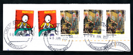 Bresil, Brasil (oblitéré) Sur Fragment, 2 X Manicure (2006), 3 X Obra Desaparecida (2004), Cachet Sao Paulo (Juin 2007) - Used Stamps