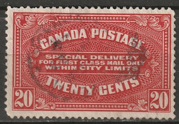 Canada 1922 Sc E2a  Special Delivery Used - Exprès