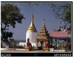 (SS 20) Myanmar Posted To Australia - Bagan Religious Temples - Budismo