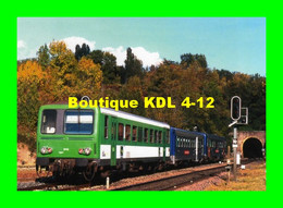 ACACF 374 - Autorail X 2143 Quittant La Gare - MONTASTRUC LA CONSEILLERE - Haute Garonne - SNCF - Montastruc-la-Conseillère