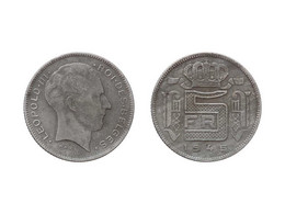 LEOPOLD III * 5 Frank 1945 Frans * Prachtig * Nr 10601 - 5 Francs
