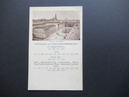 Österreich AK Um 1910 Wien I Parlament Abfahrtszeiten Vom Franz Josefs Bahnhof Gegen: St. Andrä - Wörderns, Krems - Vienna Center