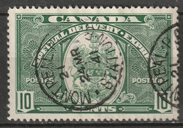 Canada 1939 Sc E7  Special Delivery Used Montreal QC CDS - Exprès