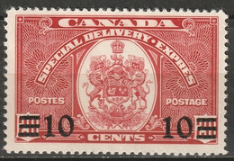 Canada 1939 Sc E9  Special Delivery MH* - Special Delivery