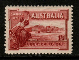 Australia SG 105 1927 Parliament House Canberra, Mint Never Hinged - Neufs
