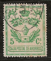 Espagne 1918 N° Y&T :  FP. 26 Obl. - Fiscaux-postaux