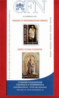 VATICANO - 2021 - Bollettino Ufficiale - Pasqua - Anno Di San Giuseppe -  22/02/2021. - Covers & Documents