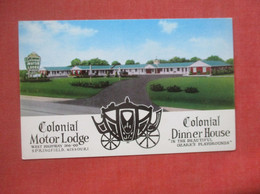 Colonial Motor Lodge & Dinner House  Springfield – Missouri   . Ref  5008 - Springfield – Missouri