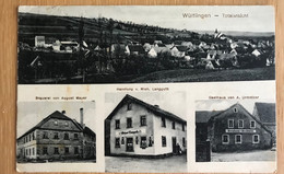 Wütlingen Wülflingen 1916 Totalansicht Brauerei August Mayer Handlung Langguth Gasthaus Urmetzer - Ayer