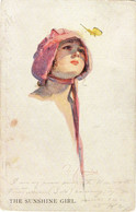 "The Sunshine Girl"-signed-W.Barribal-Musical Comedy-opened London 1912(then Broadway US From 1913)-Girl-hat,art Nouveau - Barribal, W.