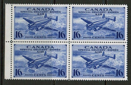 CANADA  Scott # CE 1** VF MINT NH BLOCK Of 4 (LG-1340) - Luchtpost: Expres