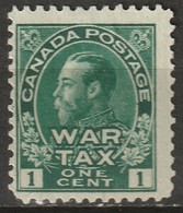 Canada 1915 Sc MR1  War Tax MNG(*) - Impôts De Guerre
