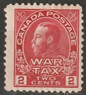 Canada 1915 Sc MR2  War Tax MH* - Oorlogsbelastingen
