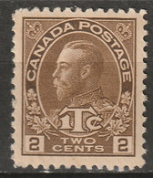 Canada 1916 Sc MR4  War Tax MH* Die II - Oorlogsbelastingen