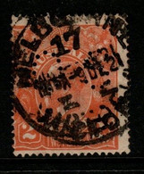 Australia SG O71  1920 King George V Perforated OS,2d Dull Orange,Single Wtmk,Used,E 3.00 - Dienstzegels