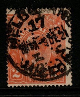 Australia SG O71  1920 King George V Perforated OS,2d Dull Orange,Single Wtmk,Used,E 3.00 - Service