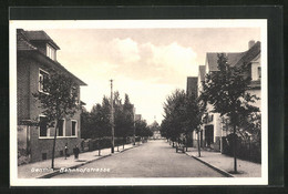 AK Genthin, Blick In Die Bahnhofstrasse - Genthin