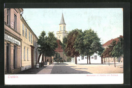 AK Trebbin, Marktplatz Mit Kirche Und Rathaus - Trebbin