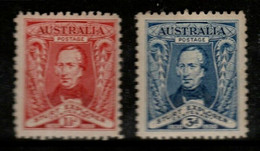 Australia SG 117-18  1930  Sturt Exploration Mint Never Hinged, - Mint Stamps