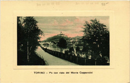 CPA AK TORINO Po Con Vista Del Monte Cappuccini ITALY (540727) - Fiume Po