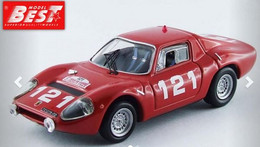 Abarth OT 1300 - Jo Schlesser/Claude Ballot Lena - Tour Corse 1965 #121 - Best - Best Model