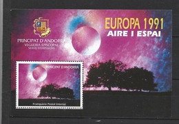 ANDORRA VEGUERIA  EPISCOPAL ENTIDAD QUE YA NO EXISTE ESTA  HOJA BLOQUE O SIMILAR EUROPA 1991 Nº  20 . - Episcopale Vignetten