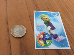 Carte Playmobil 2021 ** Geobra "N°93 - SNOWBOARD" - Andere & Zonder Classificatie