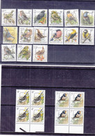 Belgique - Lot De 23 Timbres Oiseaux ** - Preos - Mussen