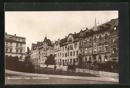 AK Reichenbach I. Vogtl., Weinholdstrasse Mit Bäumen - Reichenbach I. Vogtl.