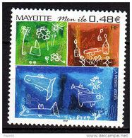 Mayotte N° 178 XX  "Mon Ile", Dessins D'enfants,  Sans Charnière TB - Usati