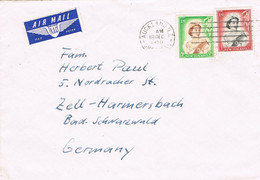 40960. Carta Aerea AUCKLAND (New Zealand) 1956 To Germany - Storia Postale