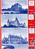 Lot De 2 Buvards Mazda. Châteaux De Chantilly, Larochefoucault, Chateaudun. - Collections, Lots & Séries