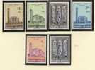 Ruanda**cathedrale Catholique Usumbura-6vals-ocb 225/230-1961-church-eglise-Congo-NSC-MNH - Unused Stamps