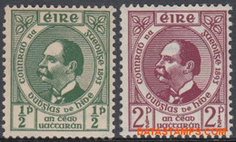 Ierland 1943 - Mi:89/90, Yv:95/96, Stamp - XX - Galic League - Ongebruikt