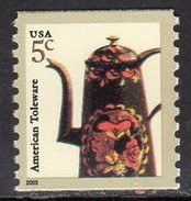 USA 2002 Arts & Crafts 5c Tolware Pot Coil Stamp, MNH (SG 4091d) - Ungebraucht