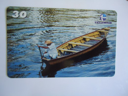 BRAZIL USED CARDS   BOATS SHIP   SHIPS - Boten