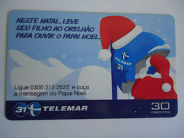BRAZIL USED CARDS  CHRISTMAS NEW YEAR SANTA CLAUS - Christmas