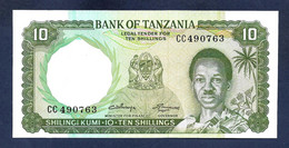 Tanzania 10 Shillings 1966 "Sign. 2" P2b UNC - Tanzania