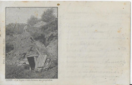 LIBIN ..-- Le " BLANC" , Son Château , Ses Propriétés . 1903 Vers LIEGE , GENDARMERIE ) . Voir Verso . - Libin