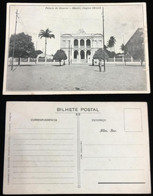 Brazil Alagoas 1920s Postcard Government Palace In Maceió Editor Tipografia Vênus Unused - Maceió