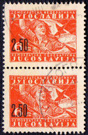 JUGOSLAVIA  - PARTISANS  Ovpt. I+II Type - Used - 1946 - Imperforates, Proofs & Errors