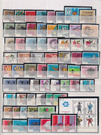 SUISSE -1972/1999 - PRIX DISCOUNT ! COLLECTION TRES FOURNIE OBLITEREE NOMBREUSES VARIETES ! YVERT N°895/1636 -12 PAGES ! - Collections