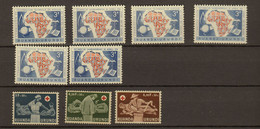 Ruanda - Urundi Ocb Nr :  Lot 202 - 204 217 - 218 ** MNH   (zie Scan) - Ungebraucht