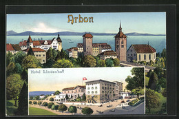 AK Arbon, Hotel Lindenhof, Gesamtansicht - Arbon