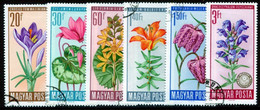 HUNGARY 1966 Protected Flowers Used.  Michel 2212-17 - Oblitérés