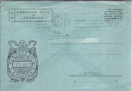 GOBIERNO CIVIL 1972 - Franchigia Postale