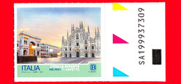 Nuovo - MNH - ITALIA - 2021 - Turismo - L’Italia Riparte – Milano – Duomo, Galleria, Portici - B - Alfanumerico - 2021-...: Ungebraucht